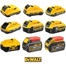 DeWalt 디월트 전용 배터리 택1 18V 20V 54V 60V 2Ah 3Ah 4Ah 5Ah 6Ah, 6번