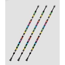 구석구석 비추는 100가지 시각효과 LED 스트립(450MM) 컴퓨터 용품 튜닝 커스텀 장비