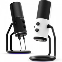 NZXT CAPSULE 방송 스트리밍 마이크 화이트