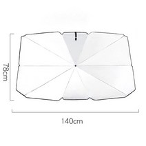 자동차 액세서리 앞 유리 차양 파라솔 앞 창 좌석 자동차 커버 마즈다 3 액세서리 스바루 Gv70 재규어 F 페, 01 Titanium-L