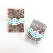 오렌지미싱 머리작은 시침핀 침핀 (소), 흰색