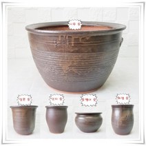 여주 옹기 화분 중품, 옹팽이중품