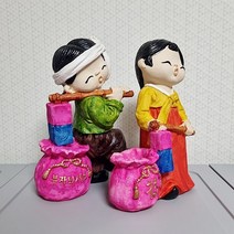 수공예 민속인형 청사초롱 전통 공예품 민속품 추억 소품