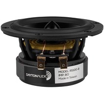 Dayton Audio RS100-8 10.2cm 4인치 레퍼런스 풀 레인지 드라이버