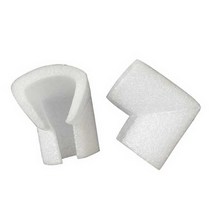 모서리보호대 500개 완충재 전자제품 보호스틱 쿠션, 두께 10mm 슬롯 30mm 500개