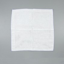 교재용 미술용 흰색 하얀 면 천 손수건 만들기 준비물