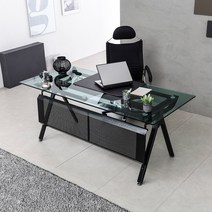 오피스 사무실책상 컴퓨터책상 중역책상, TS-11책상형 1800X800/라이트월넛