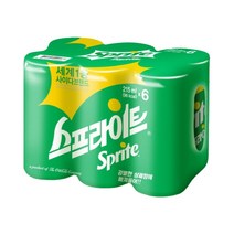 스프라이트 사이다 215ml x6개입