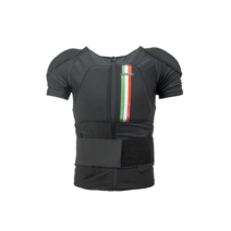 AGV 보호대 오토바이 이너 상체 보호대 성인 어린이 ECHO SHORT SLEEVE SS1, XL, 블루