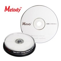 멜로디 700M CD-R 52X 10P CAKE