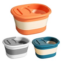 케이에스몰 접이식 덮개 족욕기 그레이 ZY-01, 1개