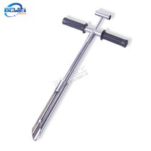 토지 토양 샘플러 심층시료 채취기 식물 뿌리 추출기, 1m 직경 38mm 원본불도저 포함