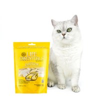 고양이 간식 캣만두 라이프 에센셜 57g 맛있는 닭가슴살 원물 트릿 고양이 영양간식 57g x 1봉