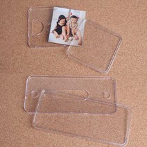 다양한 사이즈 속지교체 사각 안내판 꽂이판 안내문 영업시간 홍보물 판촉, 65x65 2P
