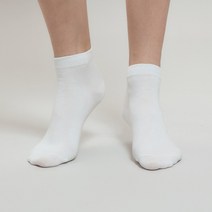 [삭스탑] 여성 1T 슬림한 두께 베이직 플레인 앵클삭스 (2컬러 택1)