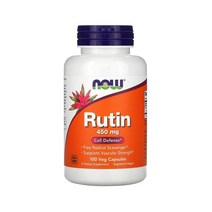 나우푸드 루틴 셀 디펜스 450mg 베지캡슐 100개입 Rutin Cell Defense, 1개, 기본