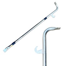 메이툴 한미 국산 경량 손 특수강 빠루 900mm 데꼬 대꼬 마사각 쇠지레 빠루 크롬도금, 120cm, 1개