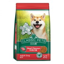 강아지 성견 사료 CP 클래식 어덜트 소고기맛 2kg, 상세페이지 참조