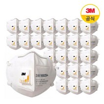 [3M] 1급 방진마스크 9502V+ 25개입 (부리형/접이식)