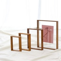 블레스프레임 애쉬원목 물푸레나무 사진액자, ash원목(물푸레나무) 투명액자