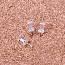 문구용품 압정 고랑몰라 40p 투명압정 게시판, 상세페이지 참조