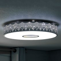 [천삼백케이] [젬] LED 휠 키즈방등 50W, 블루