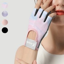 여자 헬스 필라테스 장갑 손바닥보호대 운동 풀업 요가, 핑크(무늬X), 1개