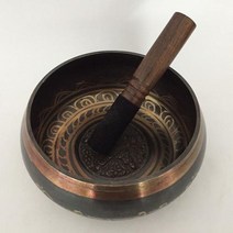 싱잉볼 네팔 티베트어 소리 그릇 7 사이즈 말레이시아 불교 요가 명상 풍수, 18cm stick