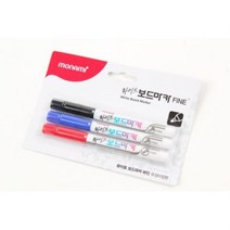 화이트 보드마카 파인3본 혼합 1mm 칠판마카 모나미, 상품선택
