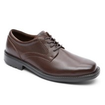 락포트 스타일 리더 2 구두 다크 브라운 풀그레인 레더 옥스포드 플레인 토 충격흡수 STYLE LEADER 2 PLAIN TOE OXFORD
