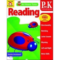 스쿨북 EM At-Home Tutor: Reading Grade Pre K, 제이와이북스