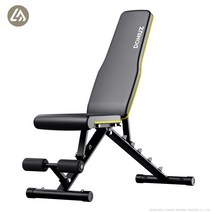 [한정이벤트]LMLL&PP 축소 가능 벤치프레스 크런치 싯업벤치, 까만색