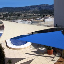 21세기트랜드 시즌 라이프 타프, PU 삼각 3.6X3.6X3.6블루