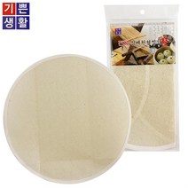국산 천연 삼베 찜기(원형 대35) 찜패드 깔개 찜시트 찜판 삼베천 찜보자기 면보자기 면주머니 +Y0707JS