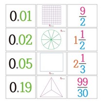 지니어스교구 분수와소수카드