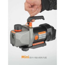 소형진공펌프 다이어프램 에어컨 가정용 휴대용 보수, 브러시로충전하는배터리가없는1리터단일단계
