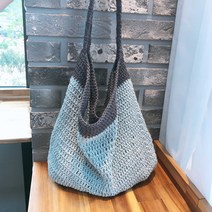 레드콤마 코바늘 가방뜨기 코바늘DIY패키지+7호코바늘+돗바늘+동영상+도안 뜨개질 DIY 패키지, 여름이좋아, 1개