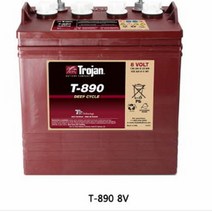 고효율 트로잔 Trojan Battery T-890 8V190AH, 1
