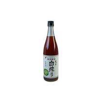 유아사 간장 조장 시라시보리 720ml 육수 없음에도 감칠맛 가득 흰색 간장