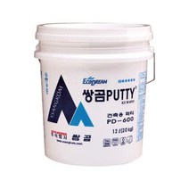 쌍곰 건축용퍼티 기초도장 면보수 PD600(20kg) 8131096 착제, 1개, 1개