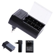 MDG8443 깜냥 4구 니켈카드뮴 AA AAA충전기 니켈수 (니켈카드뮴/배터리충전/AA충전기/충전건전지)