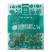 메치웰 캣닢비스켓 40g 고양이간식 고양이스낵, 10개, 매치웰 캣닢비스켓 40g