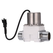 솔레노이드 밸브 2분의 1 인치 DC4.5V 물 제어 전기 펄스 플라스틱 솔레노이드 밸브 액세서리, 보여진 바와 같이, 하나
