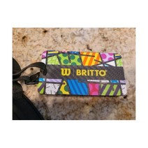 Wilson 윌슨 Britto 로메로 브리토가 디자인한 테니스 라켓 케이스 및 가방 태그 [ 희귀 ] 미사용 새 제품
