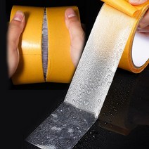 엔템 초강력 양면테이프 얇은 블랙박스 투명 강력 테이프, 양면테이프_1cm X 10m
