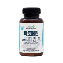 3000mg 락토페린 프리미엄 정 60정 / 장용성 락토페린 다이어트 300 14정 뱃살식약청인증 해썹인증 haccp 식약처 lactoferrin diet [사은품 증정], 1개
