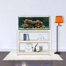 어항받침대 튼튼한 축양장 3단 1200 x 300 x 900, 화이트