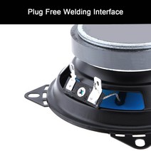 카오디오 차량용 스테레오 스피커 세트 오디오 시스템 구성 요소 쉬운 장착 음악 도어 자동 주파수 2pe, 한개옵션0