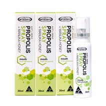 마더네스트 호주산 프로폴리스 스프레이 마누카 허니 30ml x 3병 MN90