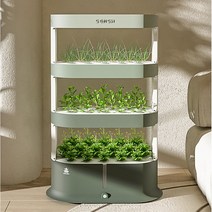 실내채소재배기 가정용수경재배기, C-커피 스마트팜 LED 식물재배기